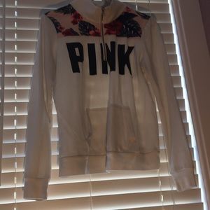 Pink quarter zip jacket